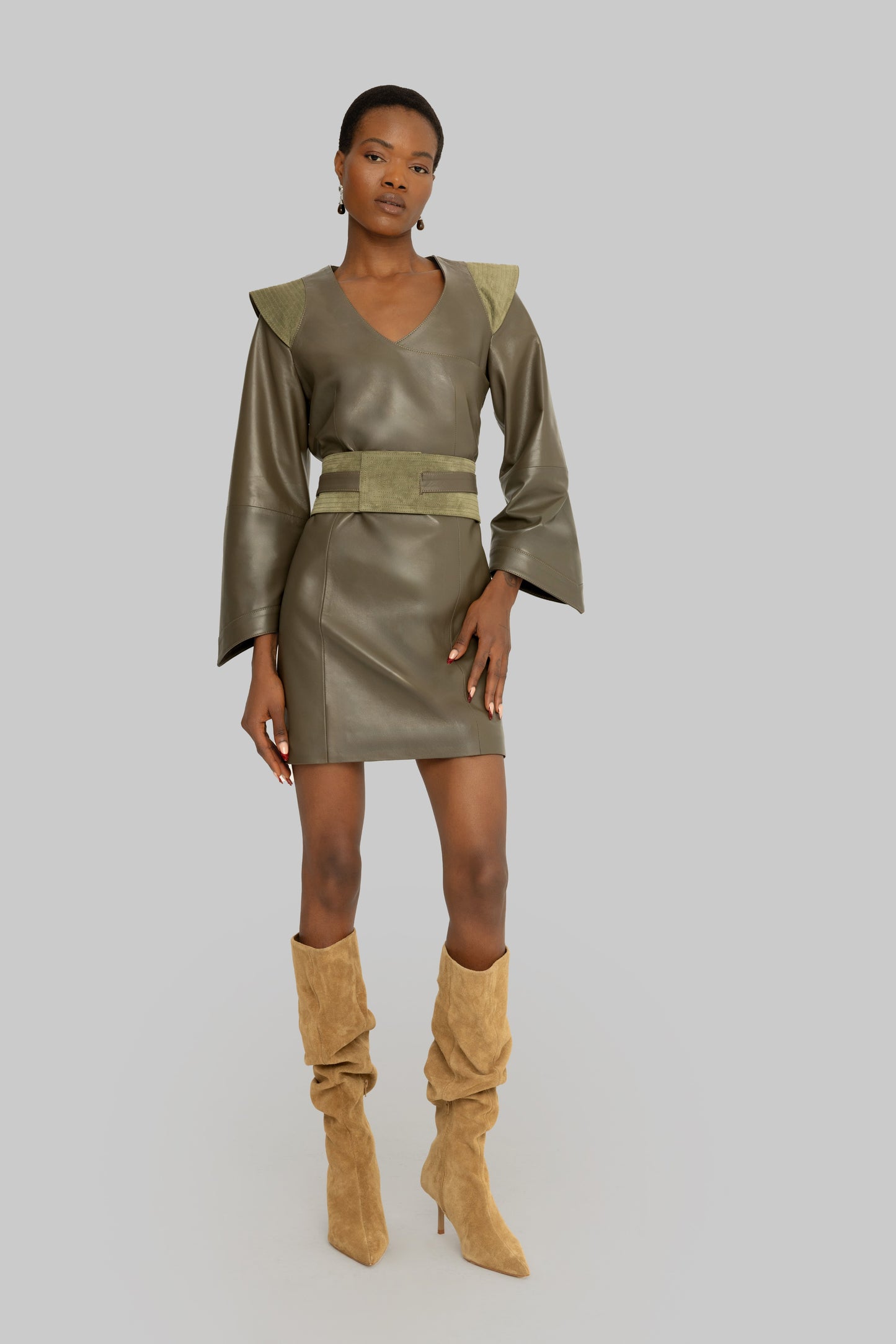 Tokyo Dress Khaki
