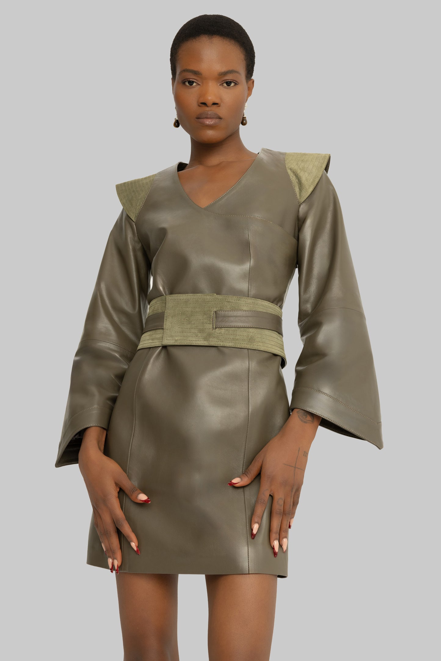Tokyo Dress Khaki