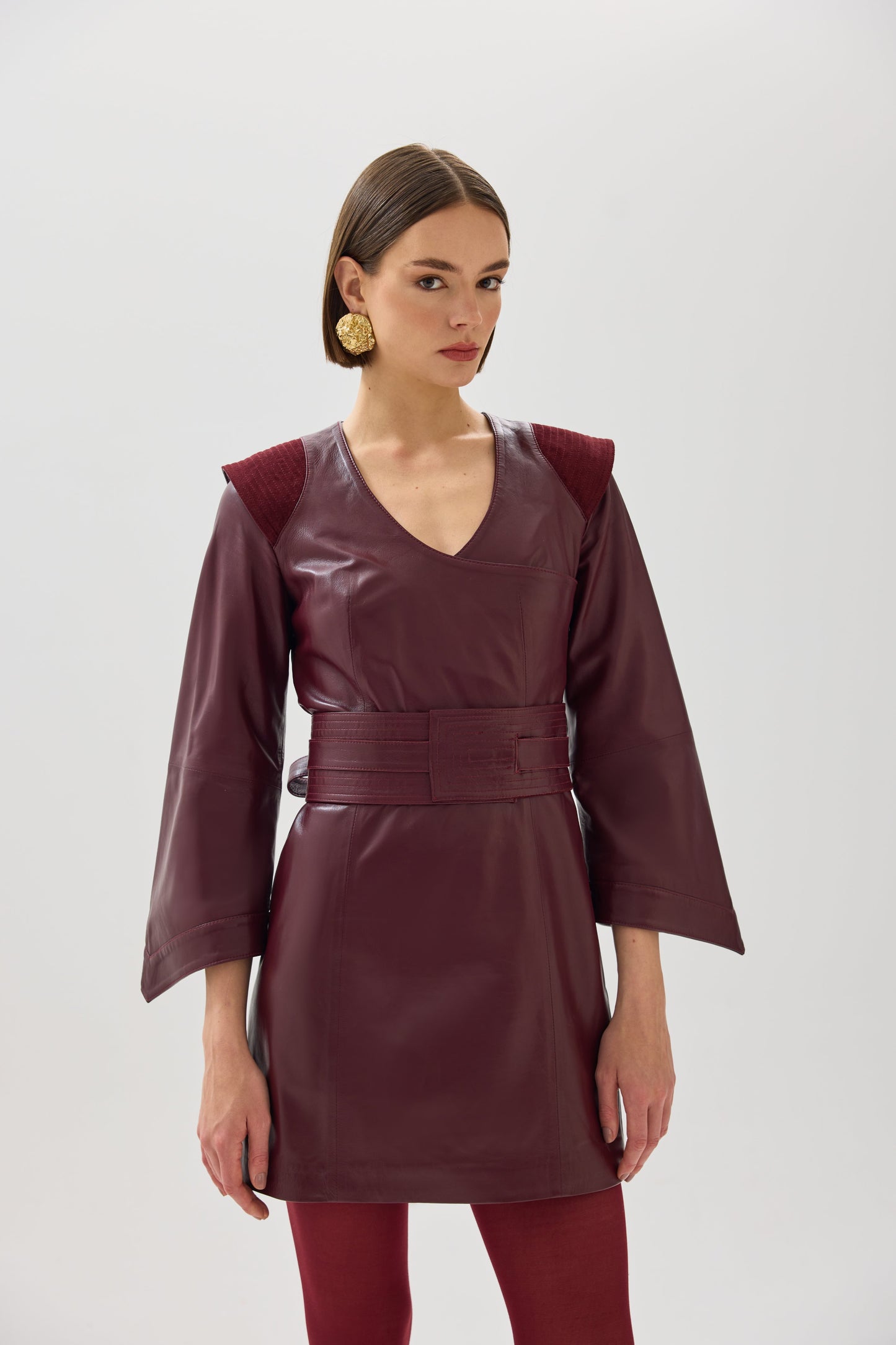 Tokyo Dress Burgundy