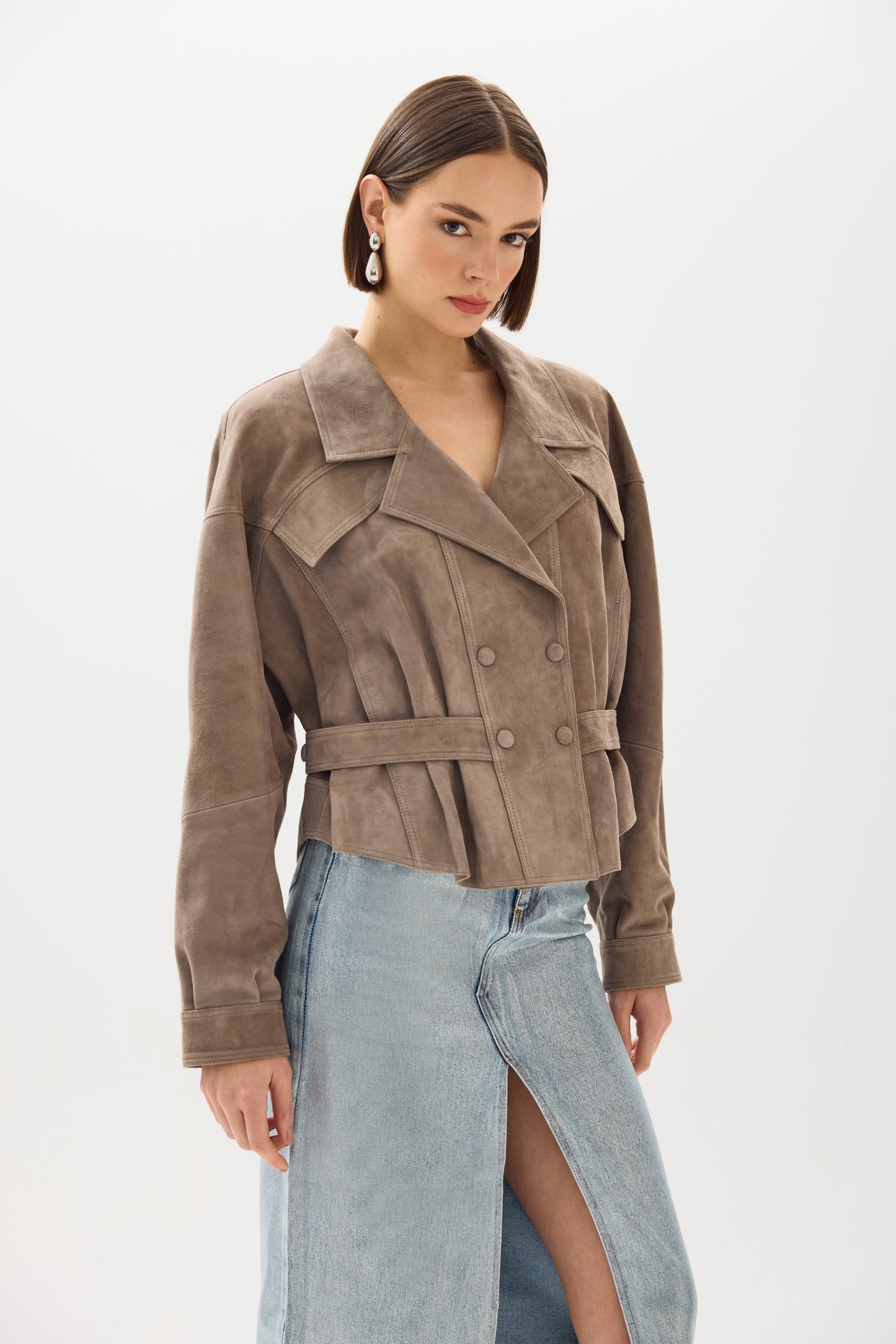 Athens Jacket Suede