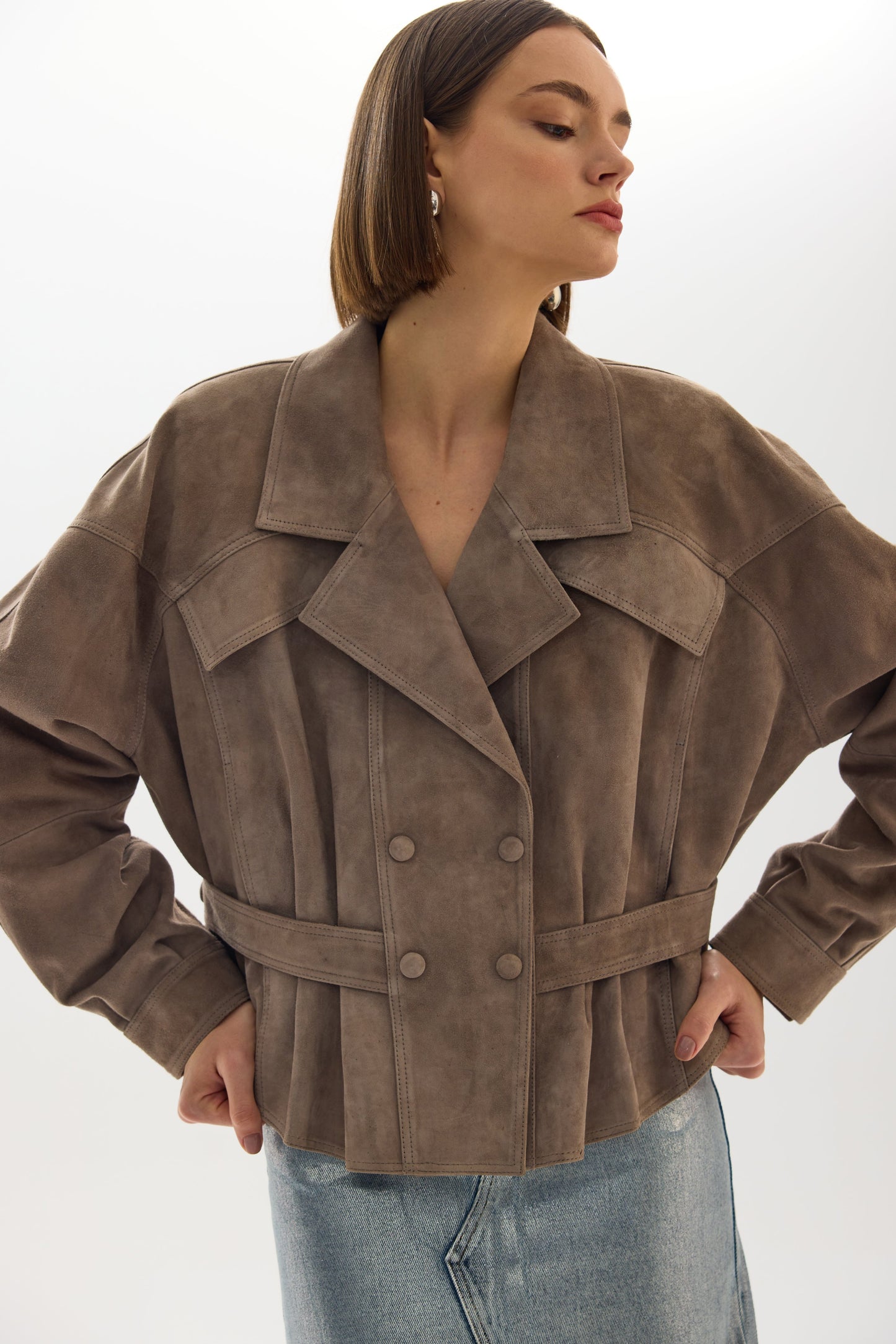 Athens Jacket Suede