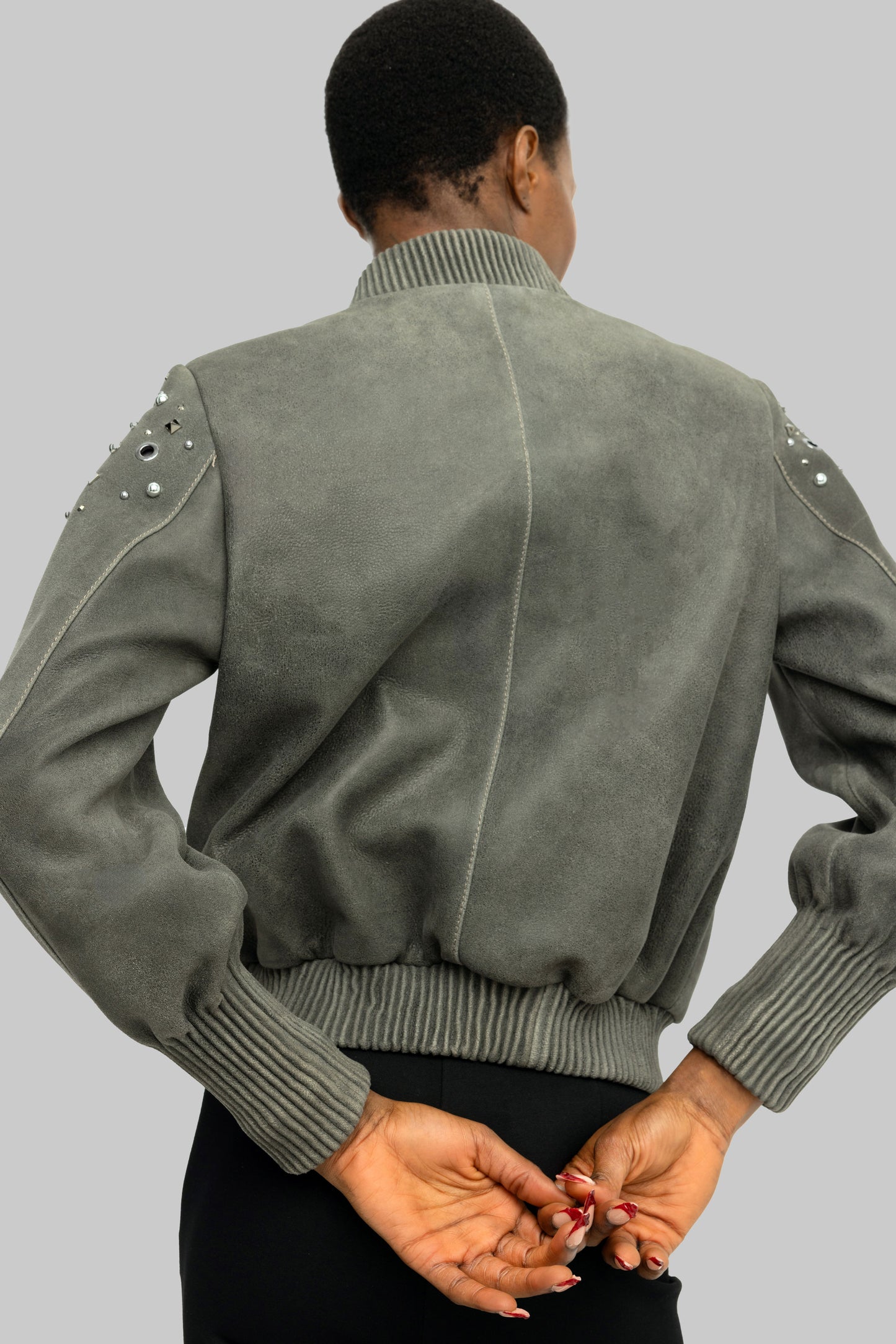 Dubai Bomber Jacket Gray