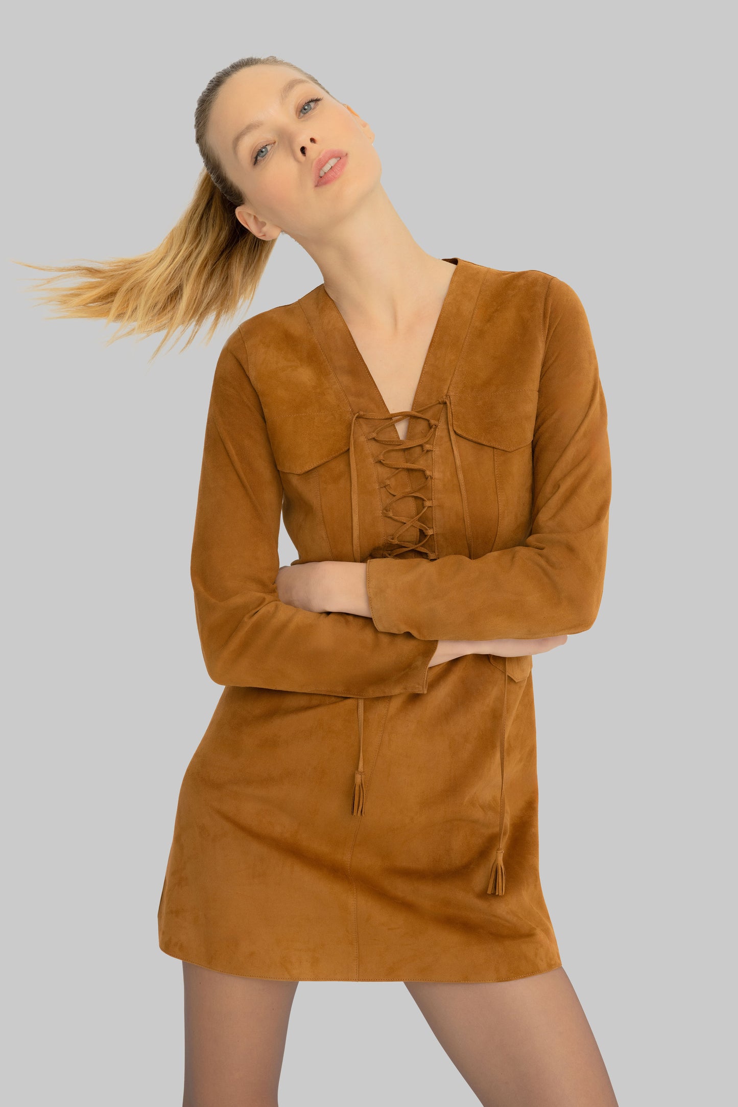 Nice Suede Dress