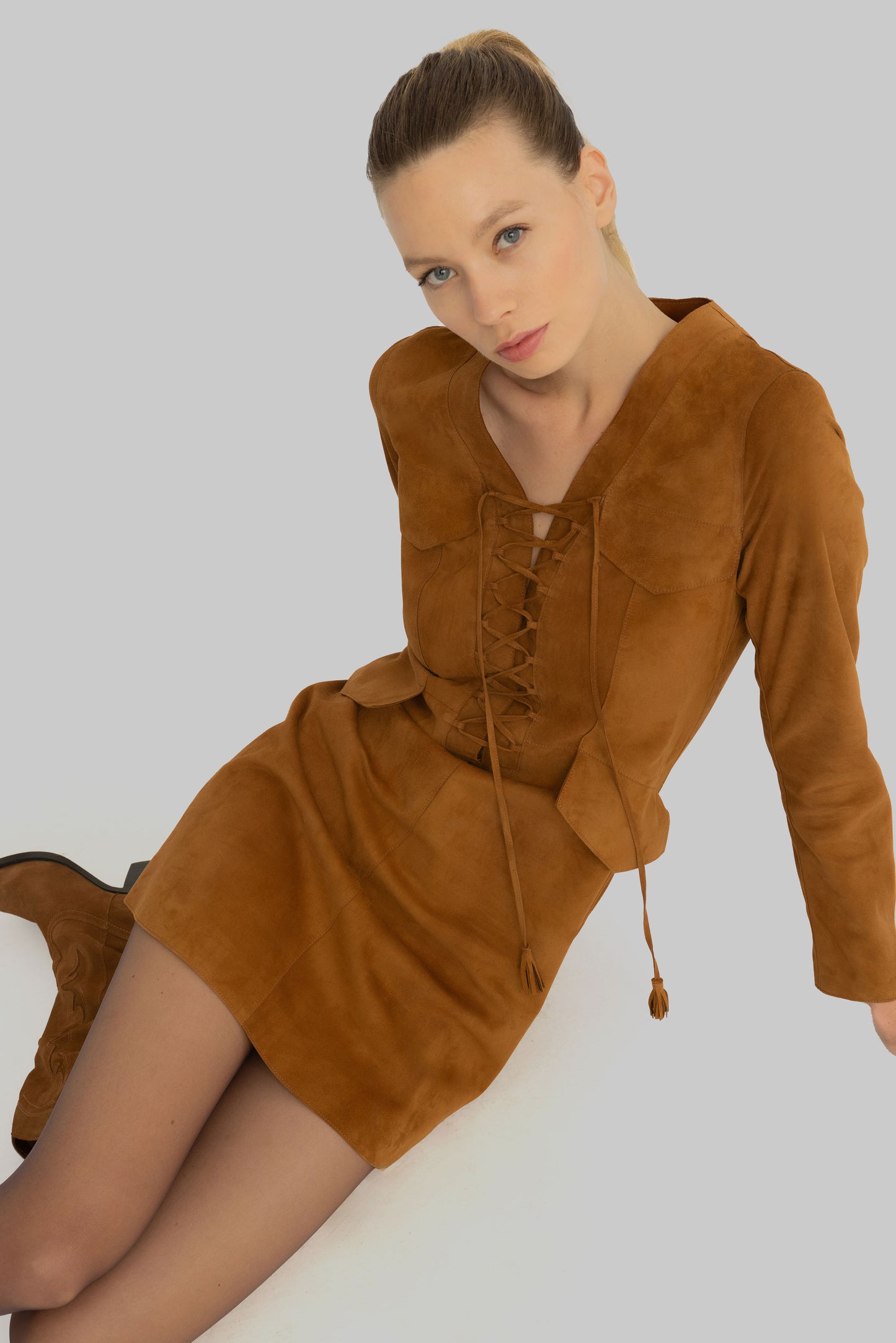 Nice Suede Dress