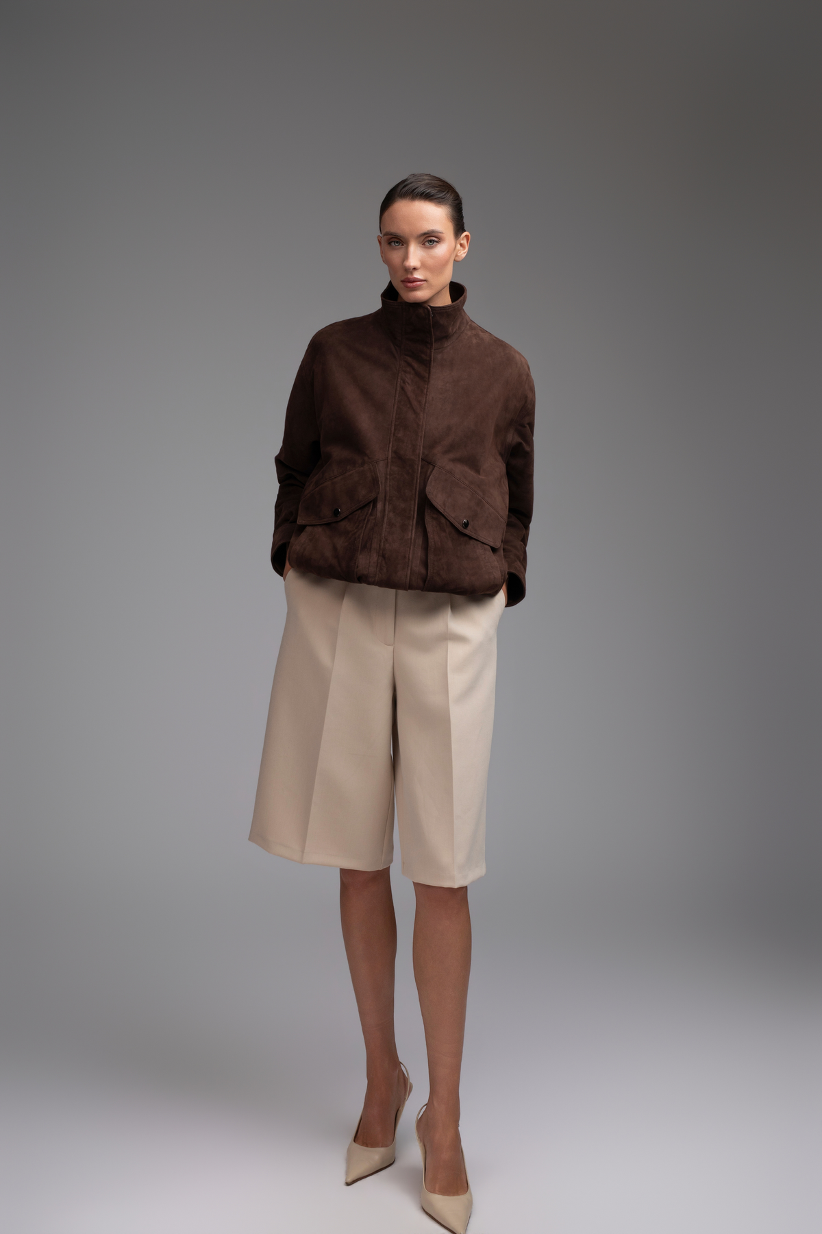 Nina Suede Jacket