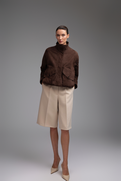 Nina Suede Jacket