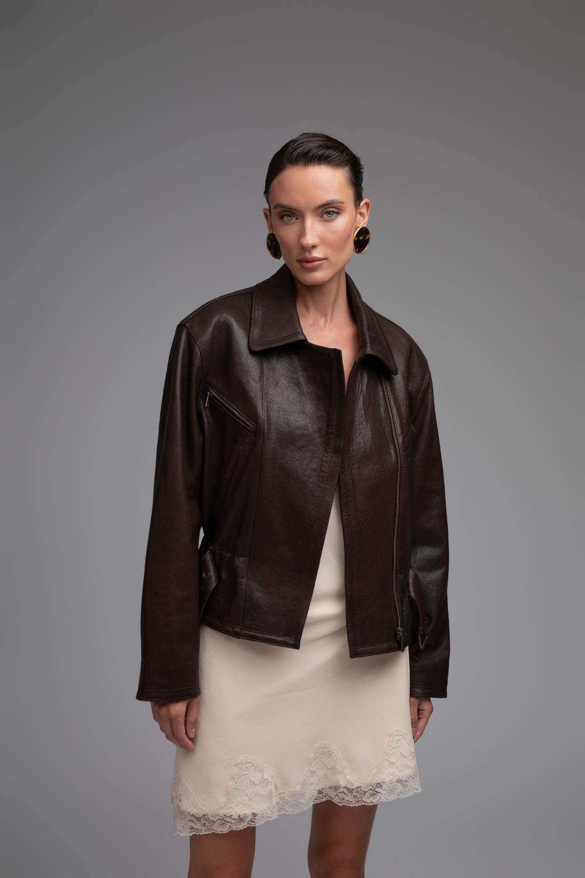 Sade Jacket - Dark Brown