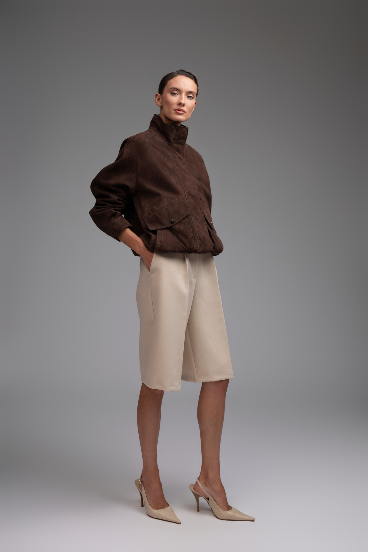 Nina Suede Jacket