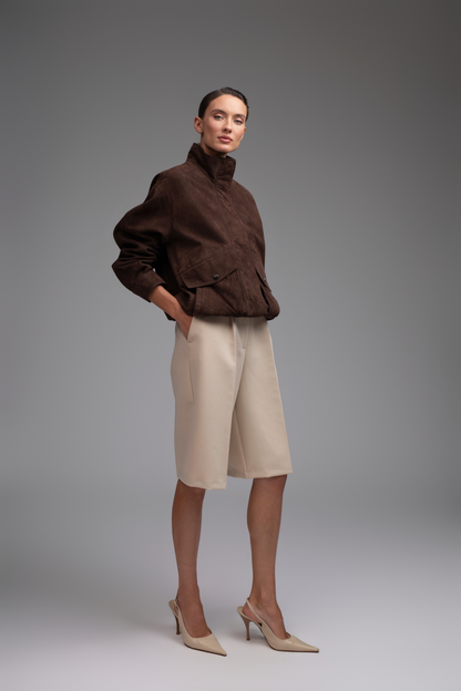 Nina Suede Jacket