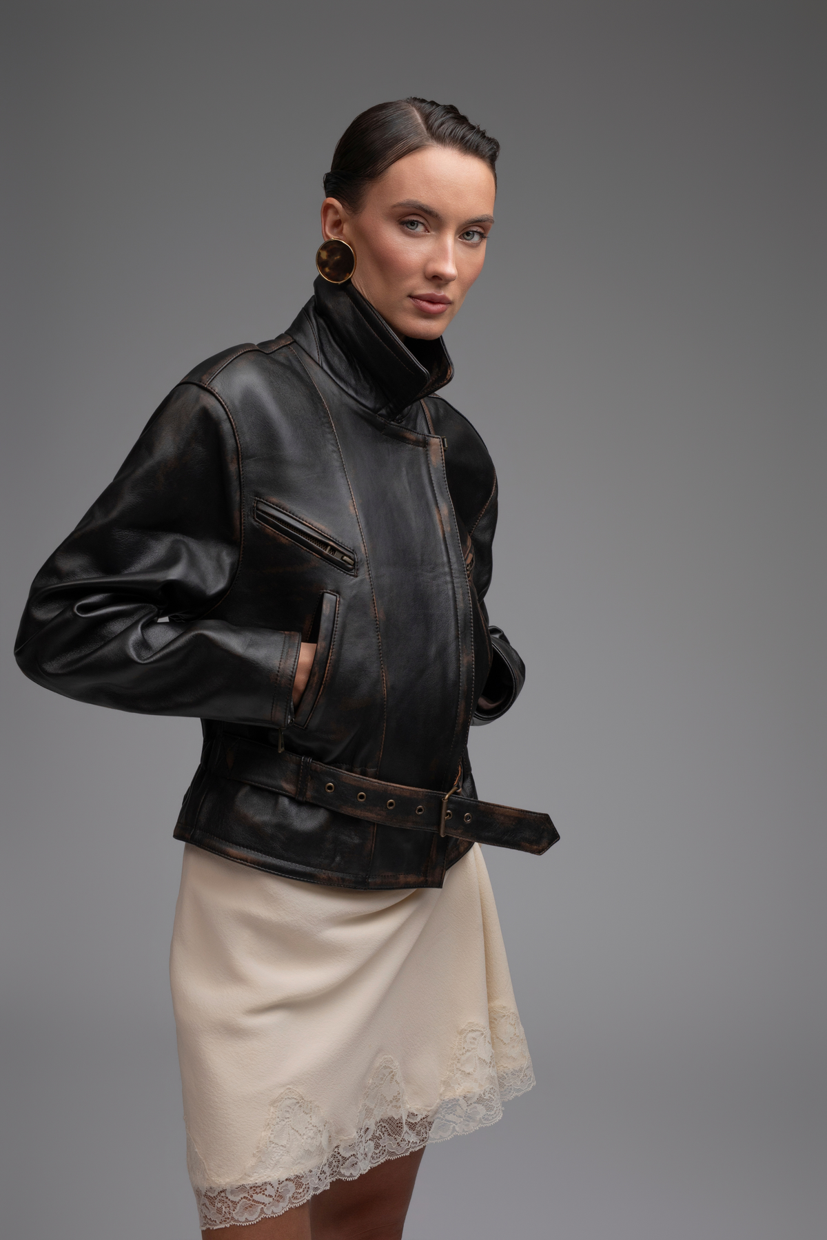 Sade Distressed Jacket