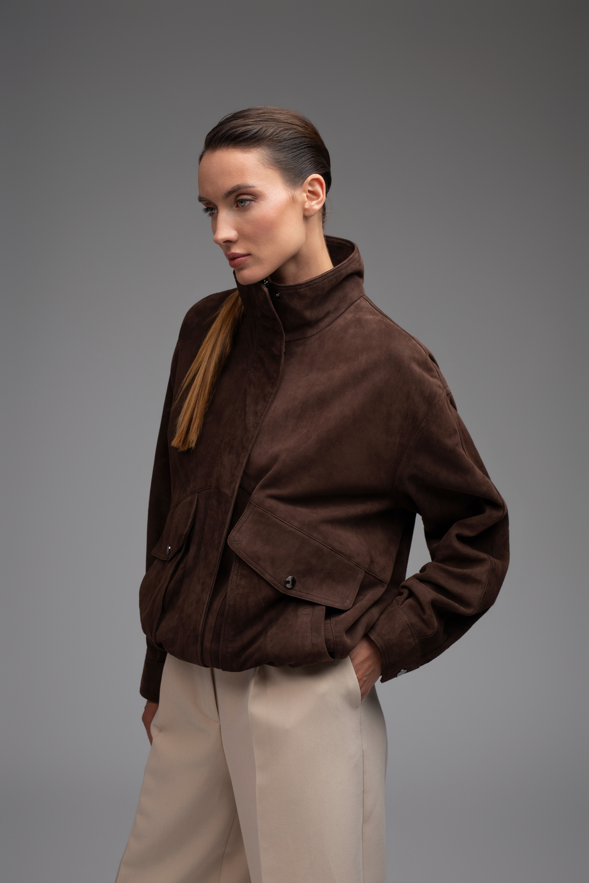 Nina Suede Jacket