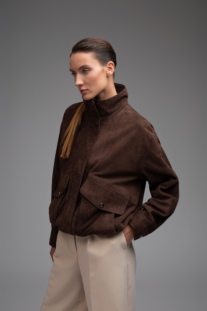 Nina Suede Jacket