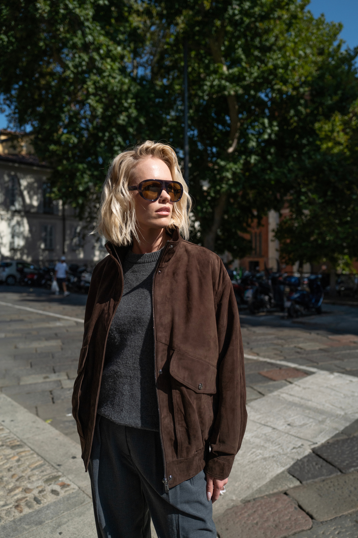 Nina Suede Jacket
