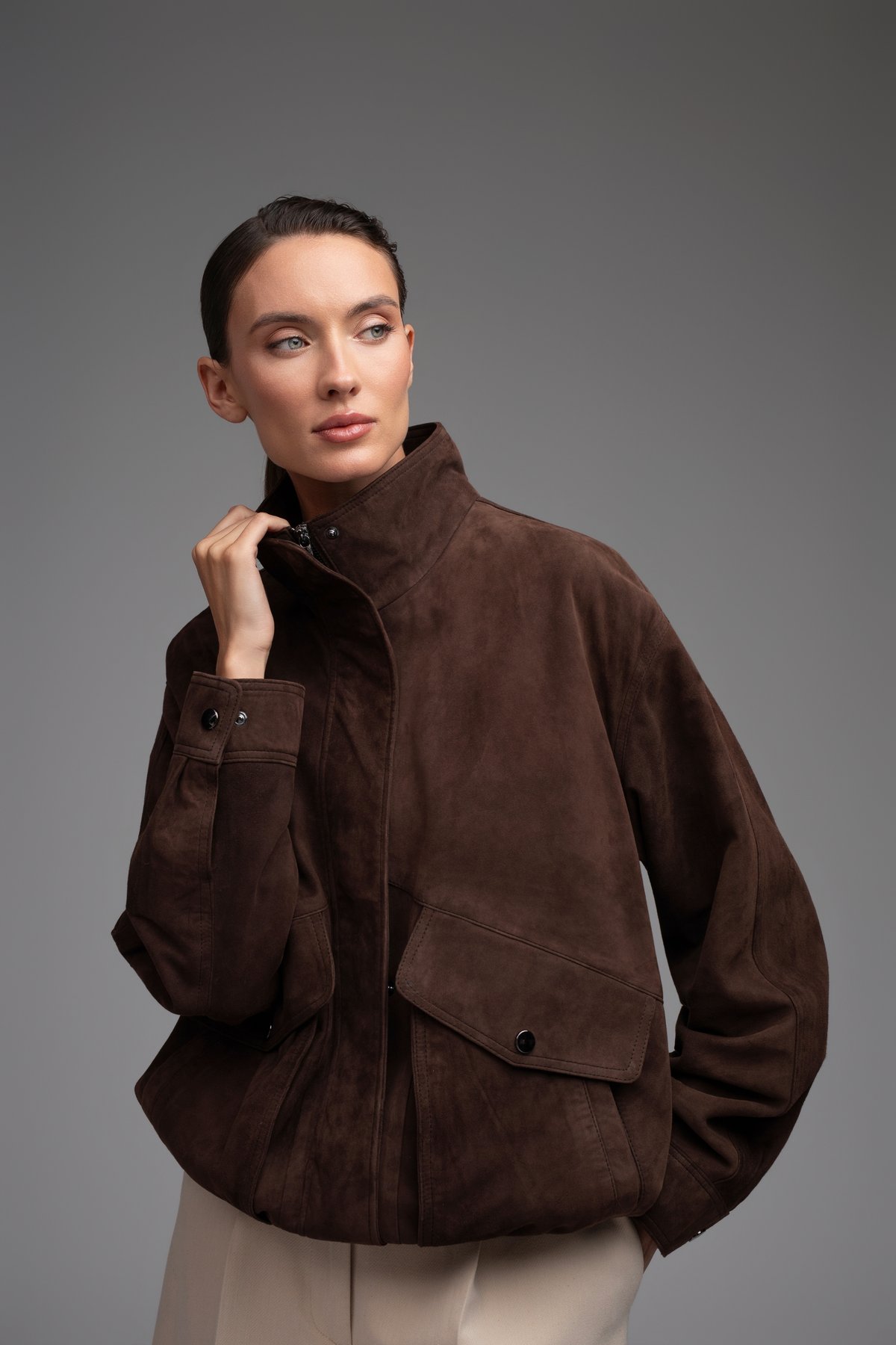 Nina Suede Jacket