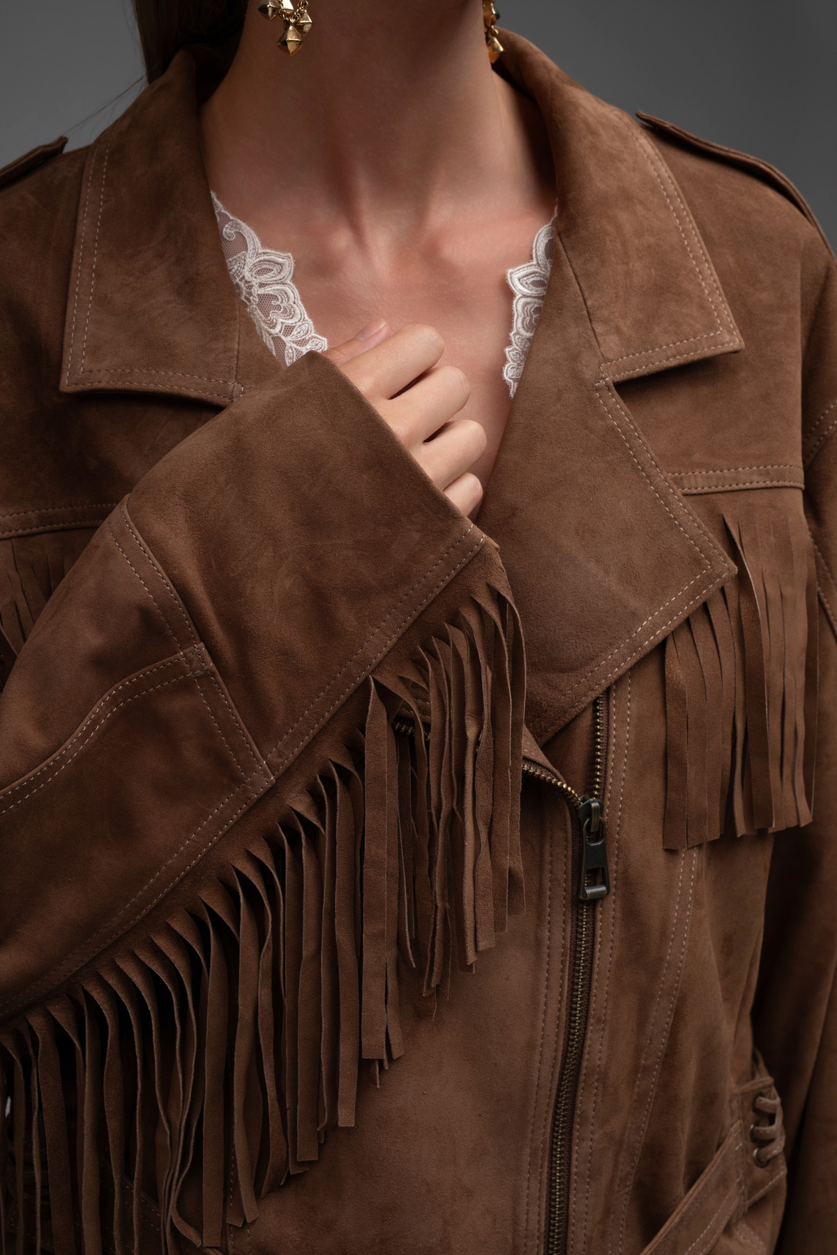 Boston Fringe Jacket