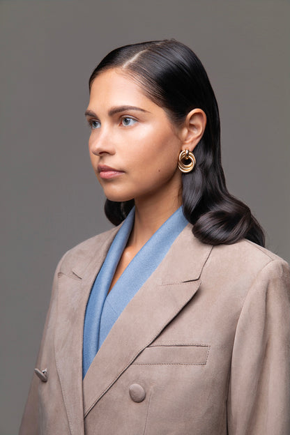 Sydney Beige Suede Blazer