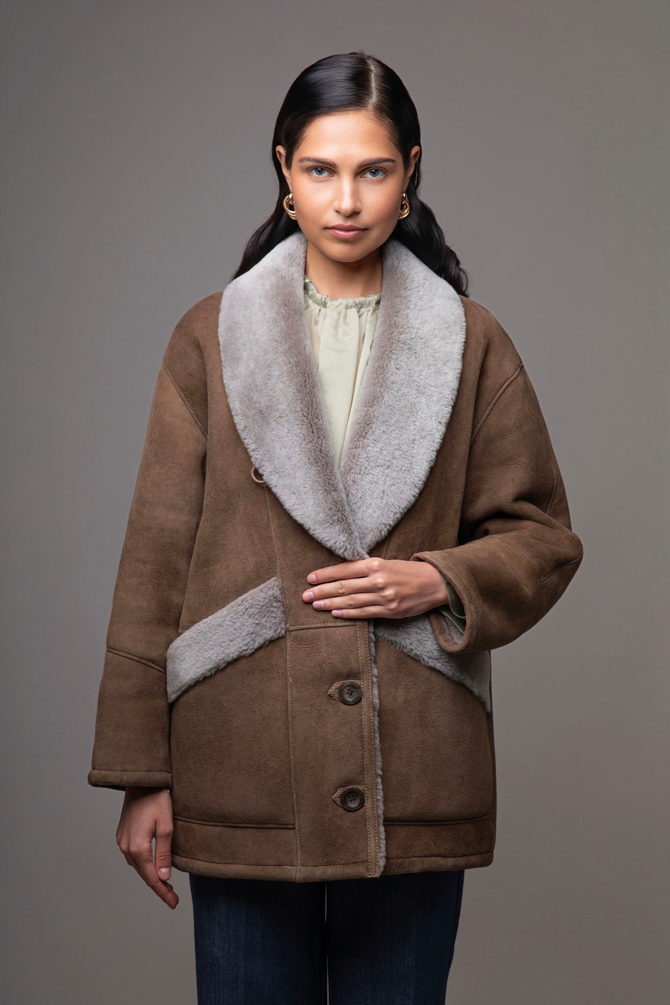 Oslo Shearling Coat