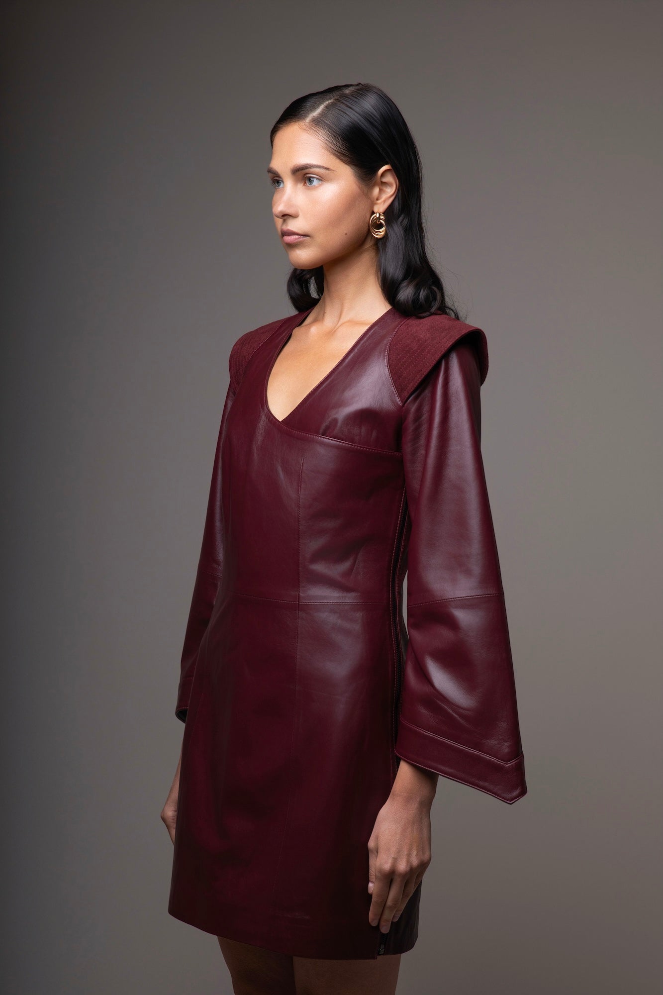 Tokyo Dress Burgundy