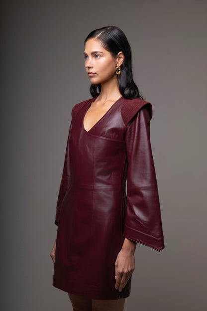 Tokyo Dress Burgundy