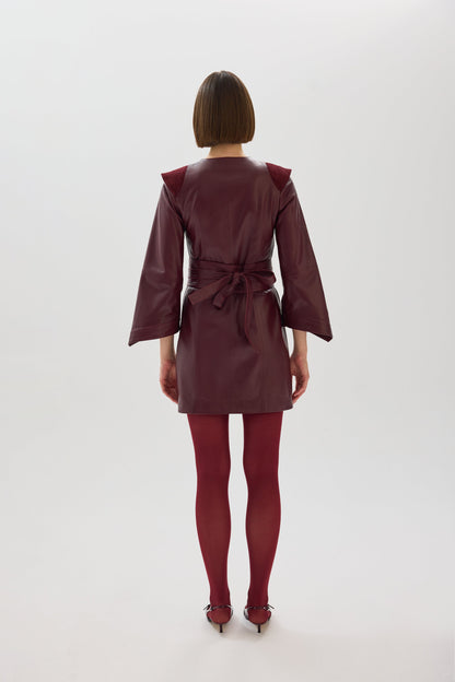 Tokyo Dress Burgundy