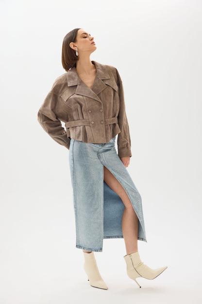 Athens Jacket Suede
