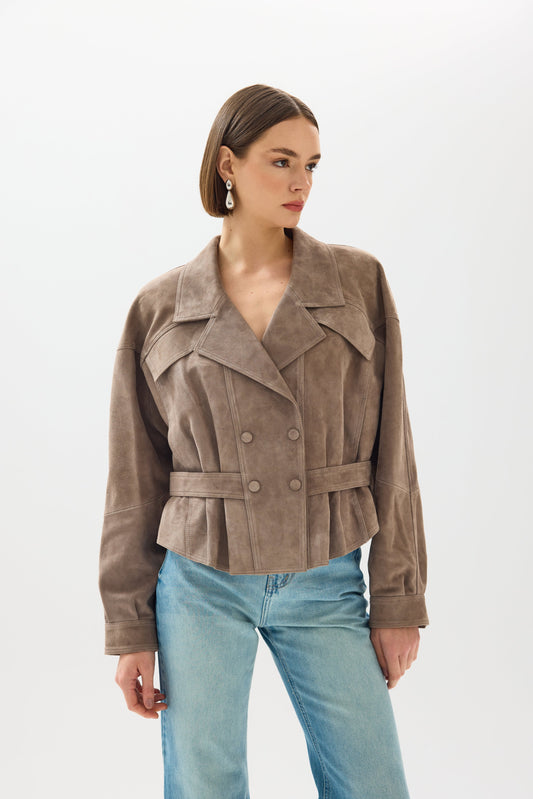 Athens Jacket Suede