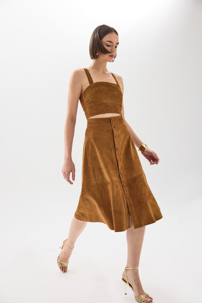 Verona Top Caramel