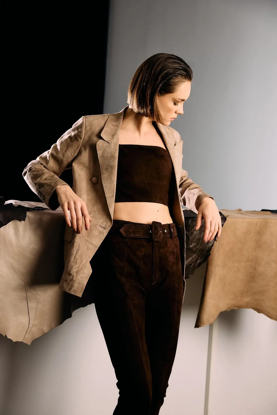 Verona Top Brown