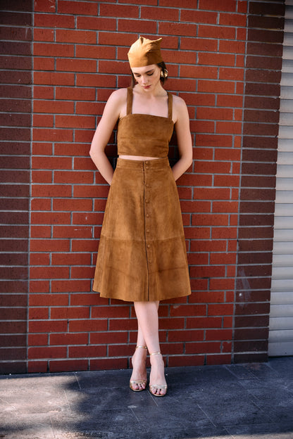 Verona Skirt Caramel