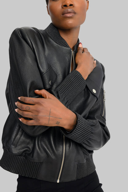 Dubai Bomber Jacket Black