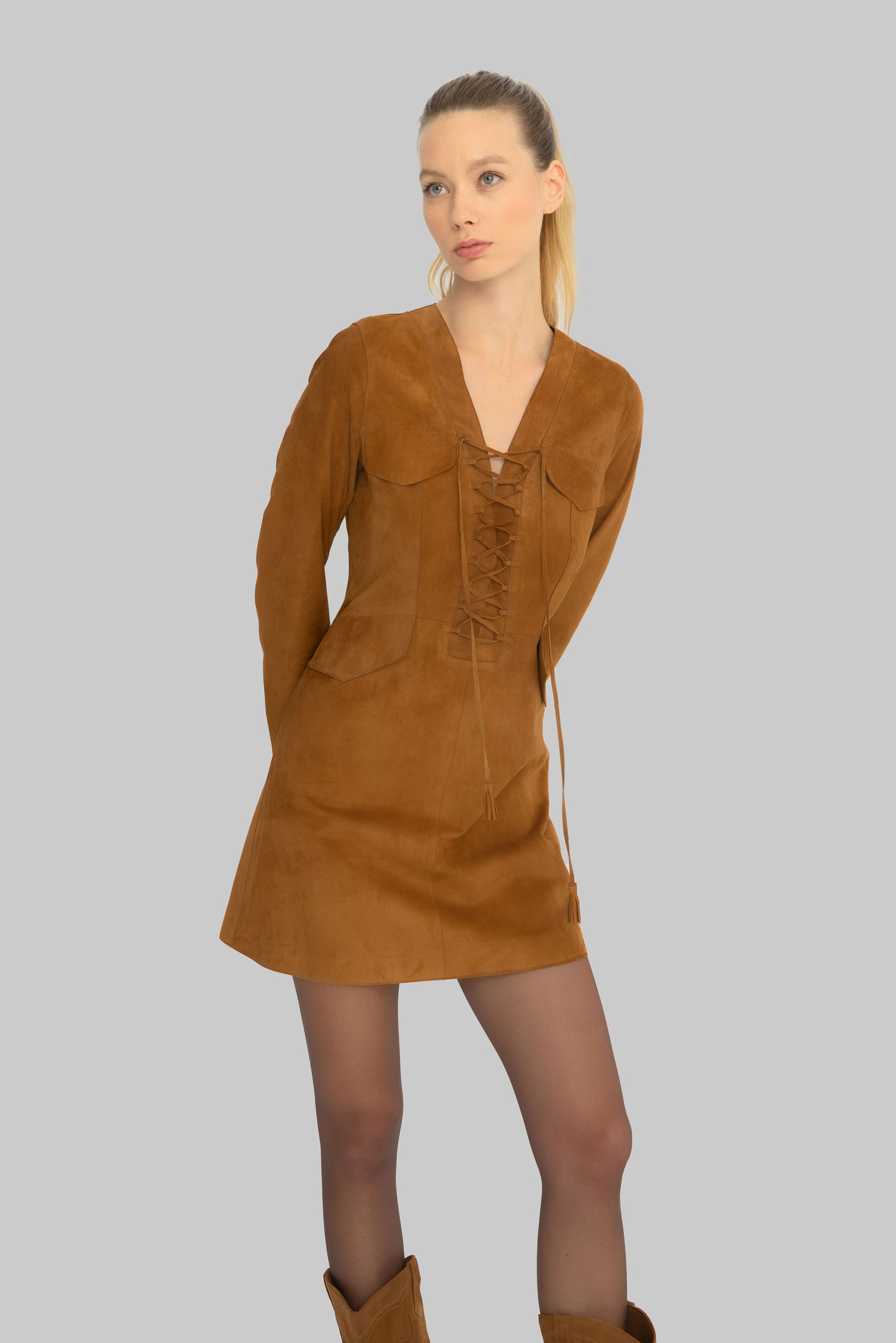 Nice Suede Dress