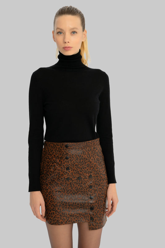 Seoul Skirt Leopard