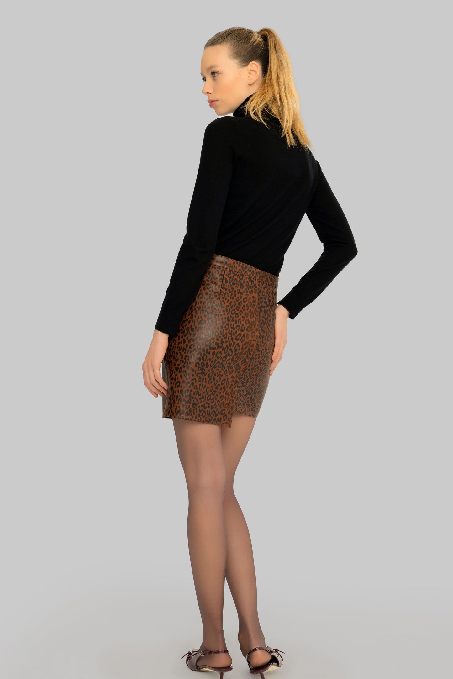Seoul Skirt Leopard