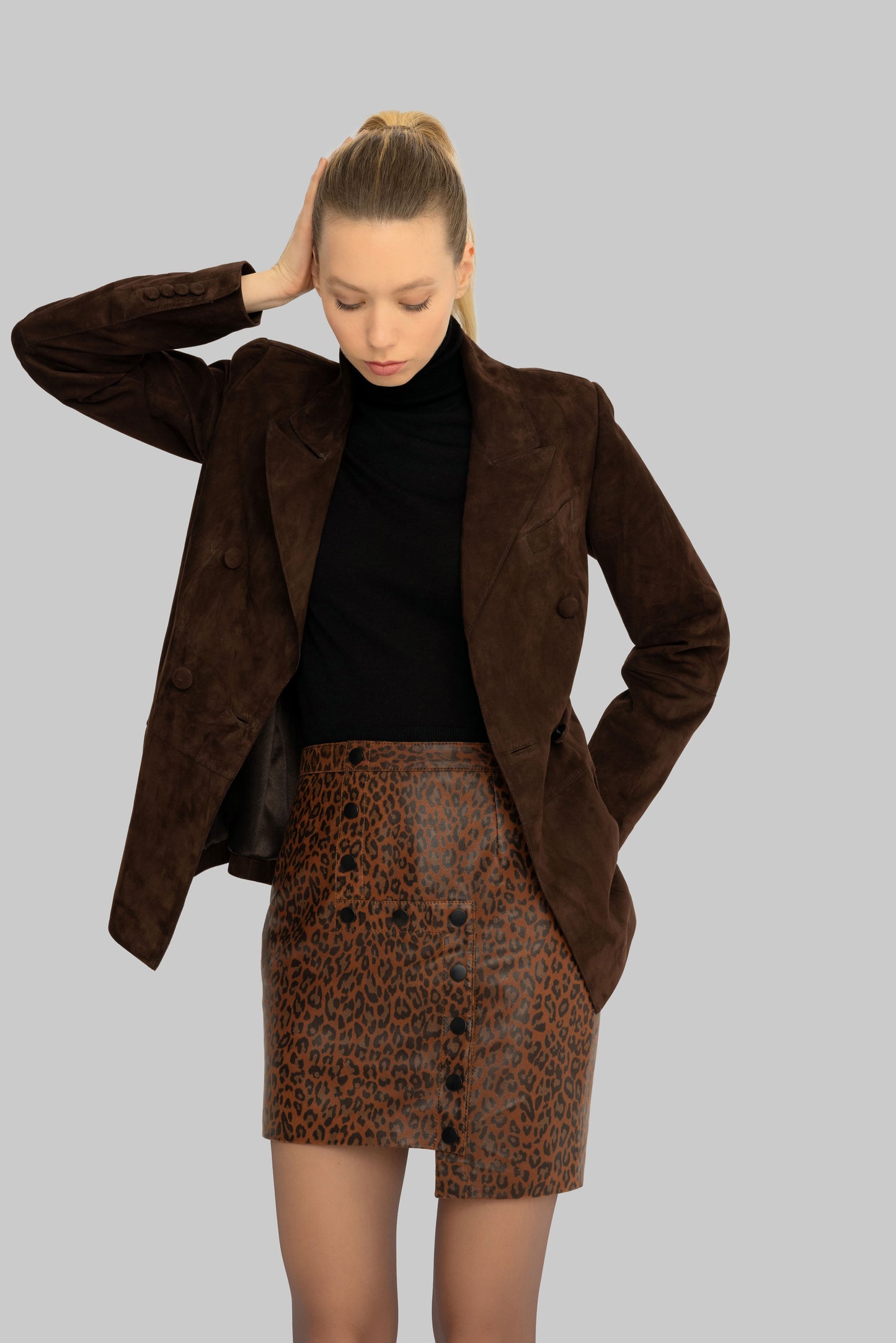 Seoul Skirt Leopard