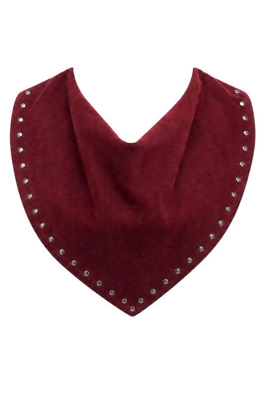 Arizona Studded Shawl Burgundy