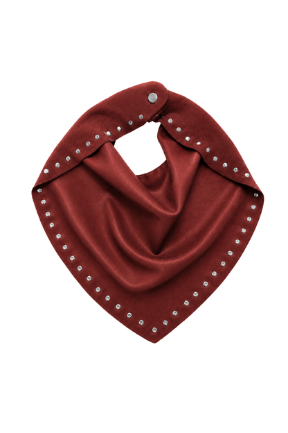 Arizona Studded Shawl Burgundy