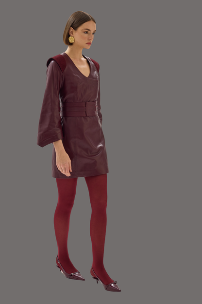 Tokyo Dress Burgundy